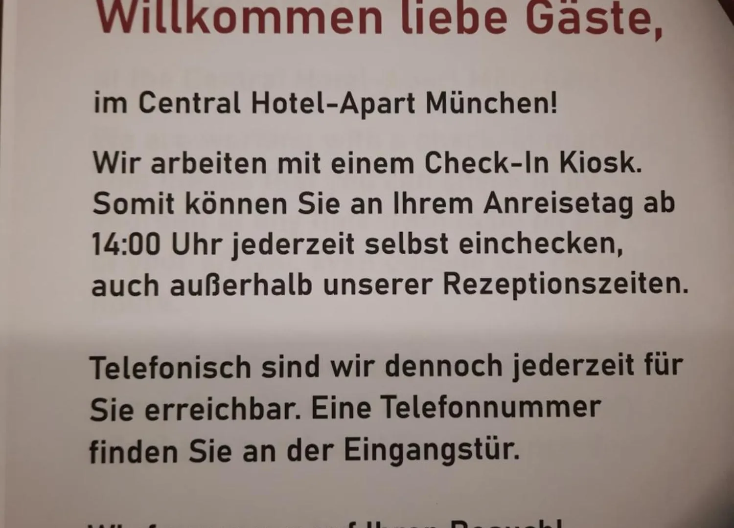 Aparthotel Central Hotel-Apart München